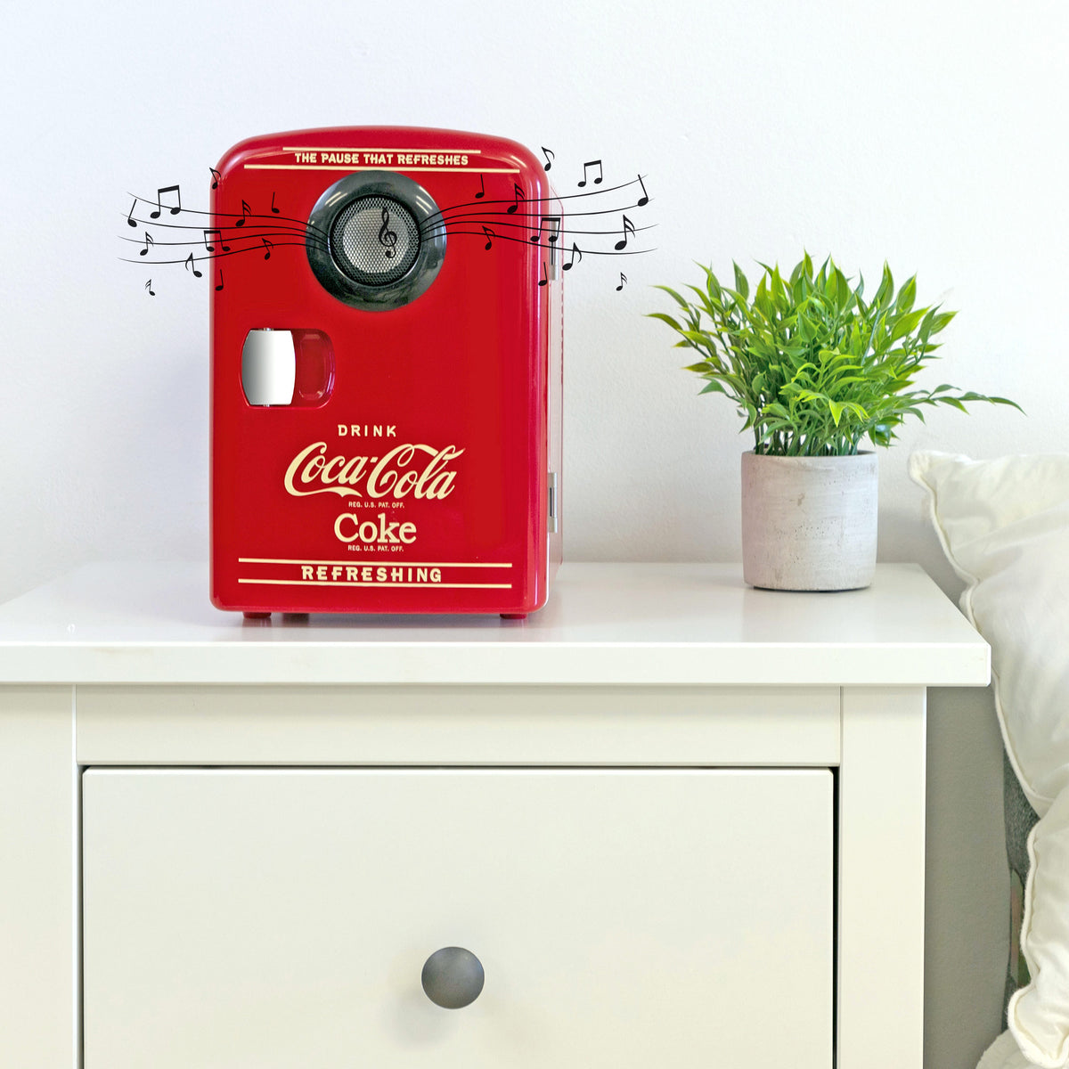 Mini Fridge For Bedrooms 4L