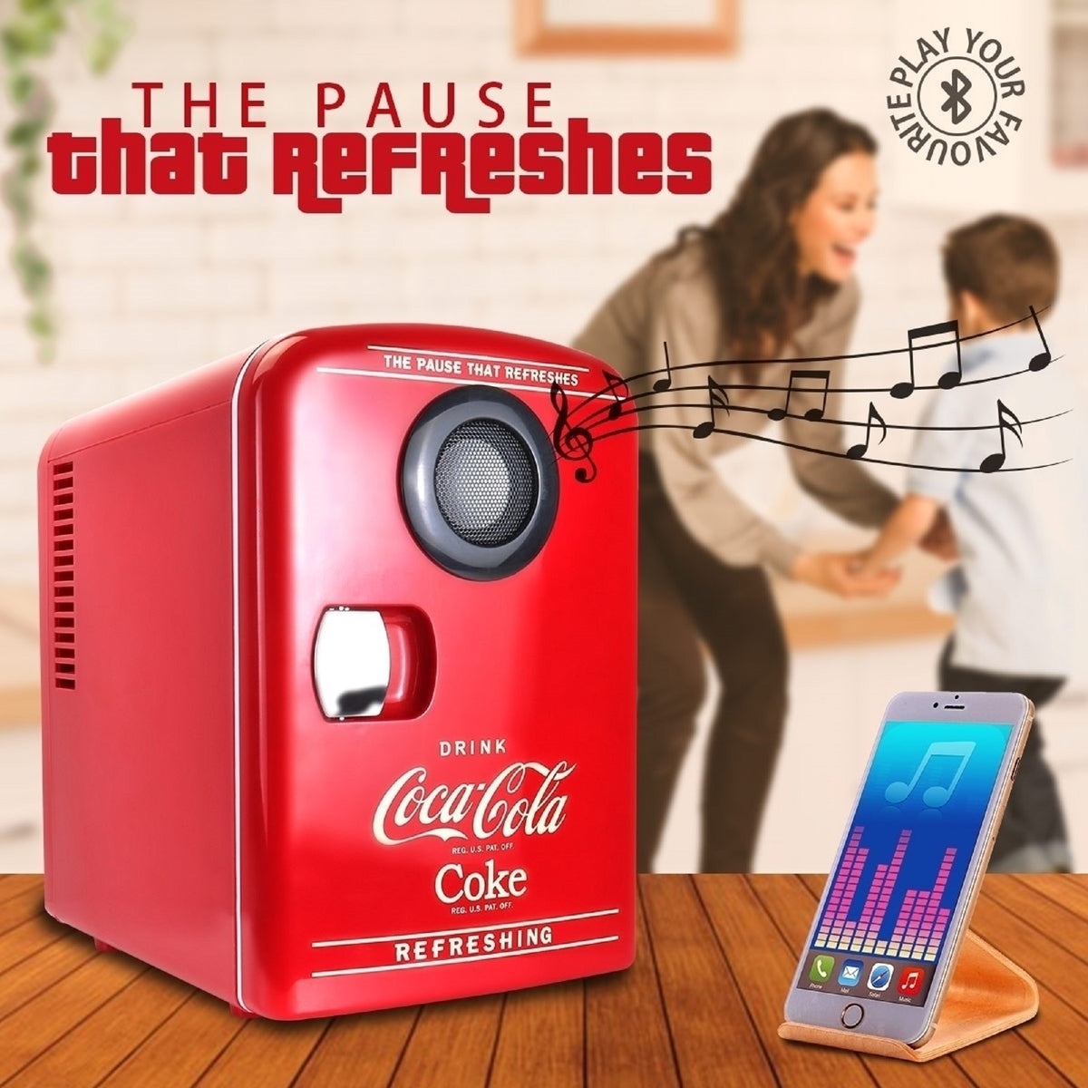 Mini Fridge For Bedrooms 4L